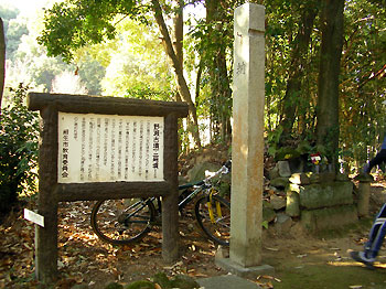 野瀬賀茂神社の古墳